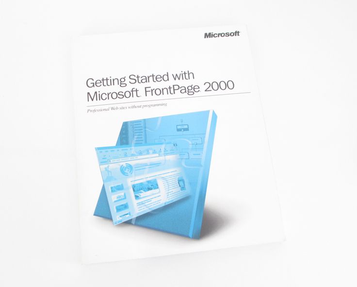 Microsoft frontpage 2000 free download for windows 7